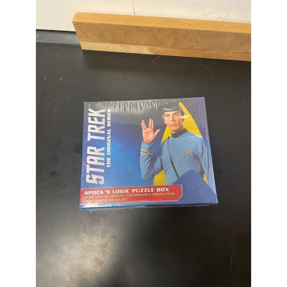 Spock's Logic Puzzle Box Game - Star Trek The‎ Original Series NEW